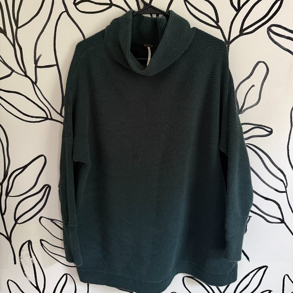 Free People Ottoman Ribbed Tunic Sweater